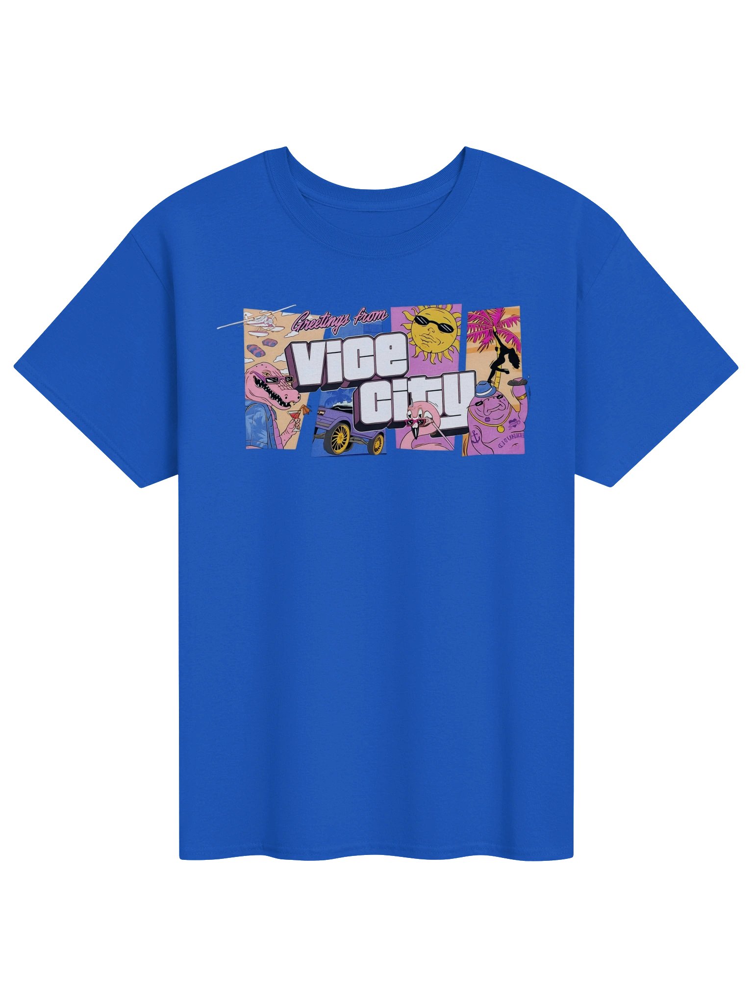 GTA 6 Greetings From Vice City T shirt - GTA VI Goodtime State Tee product image (1)