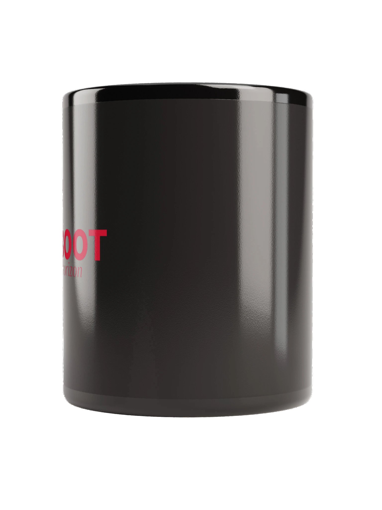 No ShopCo Reboot the Horizon Black Mug - Red product image (8)