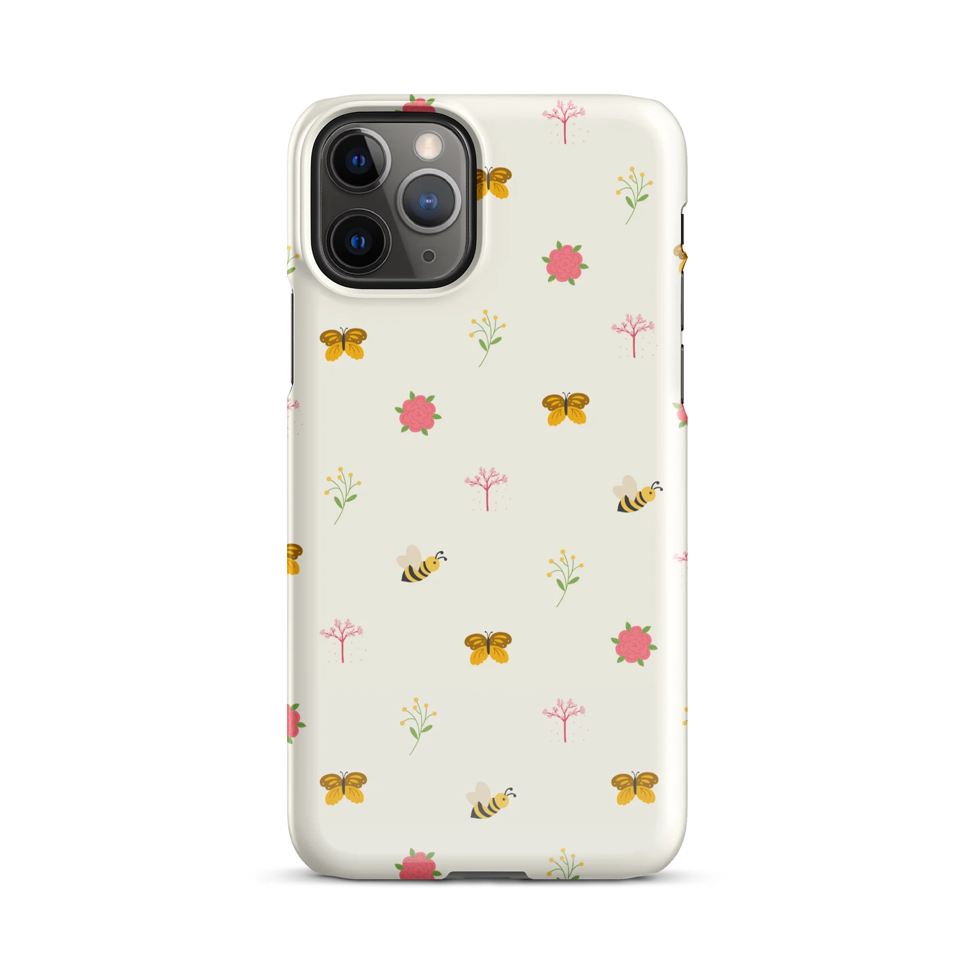 Floral Bees and Butterflies iPhone Snap Case product image (29)