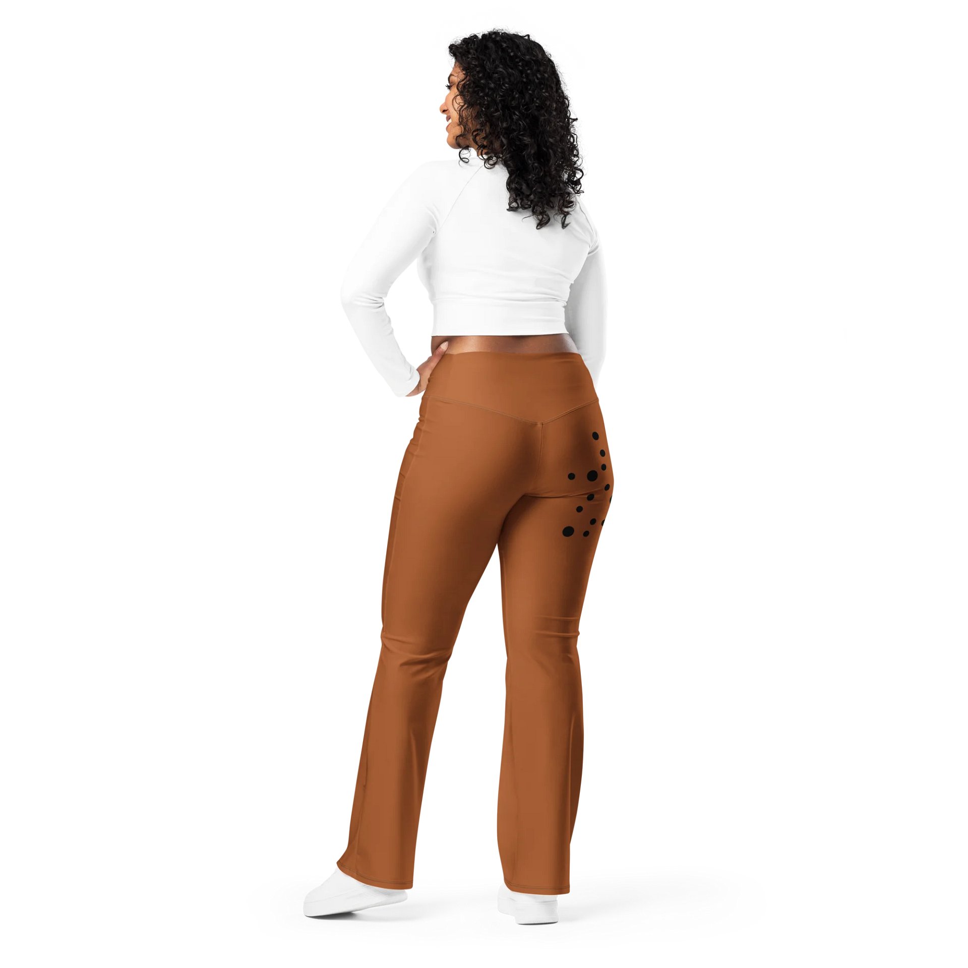 Celestial Virgo All-Over Flare Leggings product image (3)