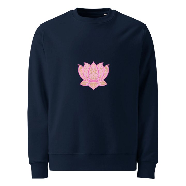 Golden Lotus Organic Sweatshirt product image (1)