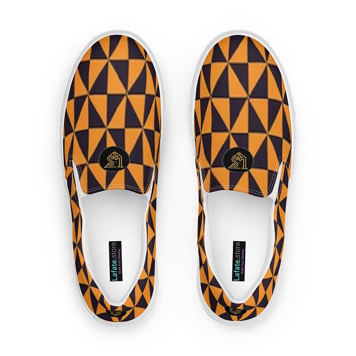 Lafate Store Designer Slip On - Men (gold pattern) product image (1)
