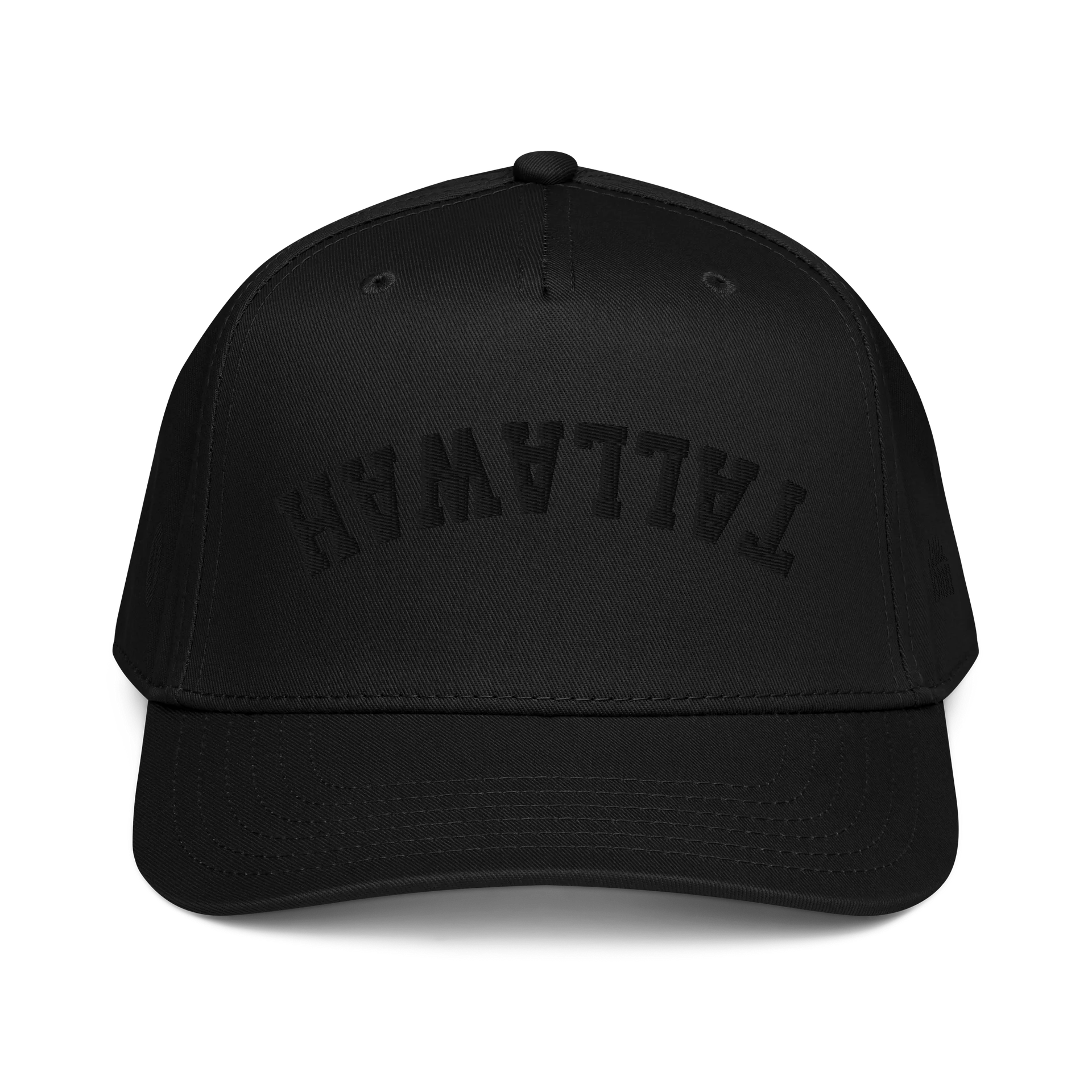 "likkle but TALLAWAH" Baseball Cap in Murda Black product image (1)
