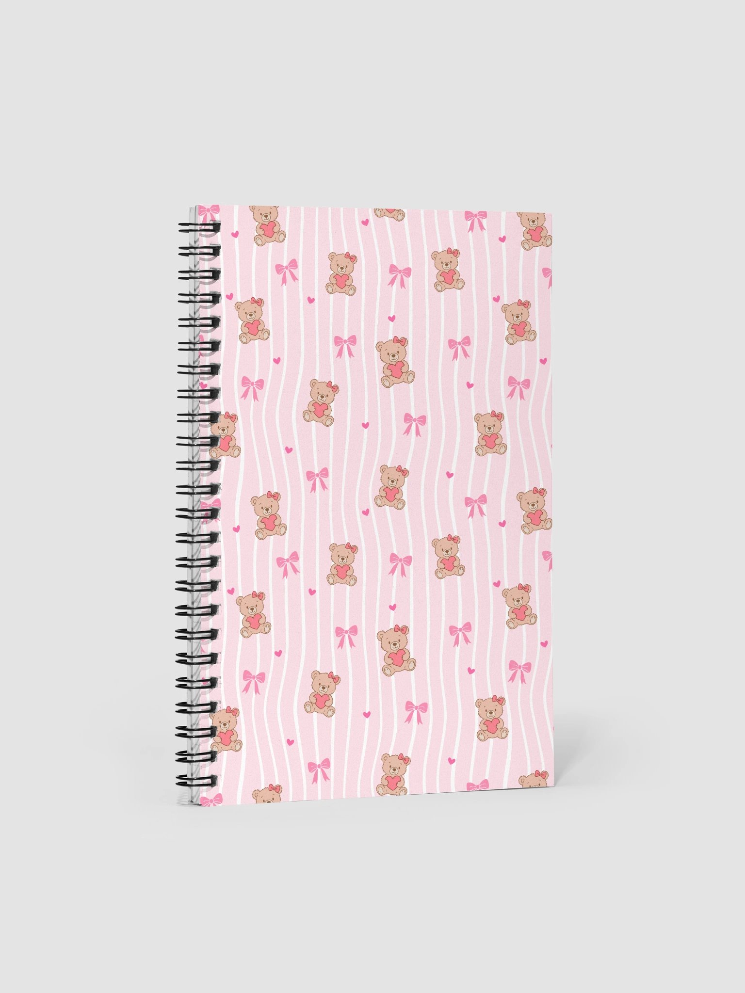 Honeybear Coquette Spiral Dotted Journal/Notebook. product image (1)