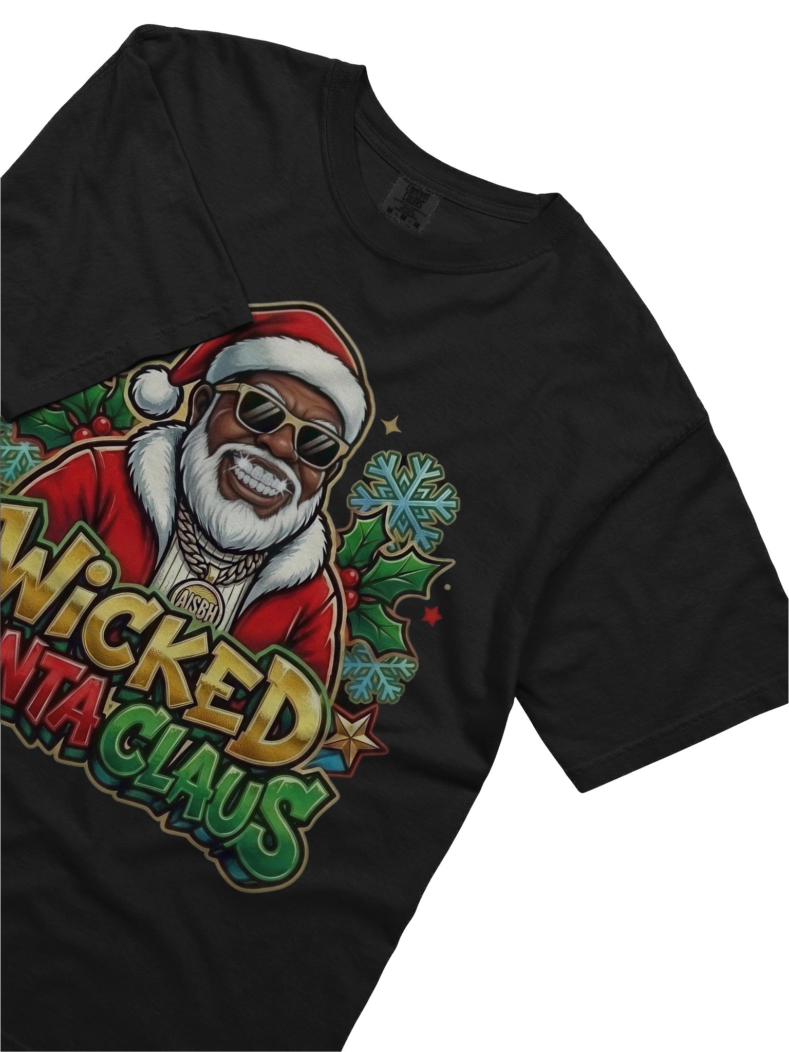 Wicked Santa Claus Festive Christmas T-Shirt product image (8)