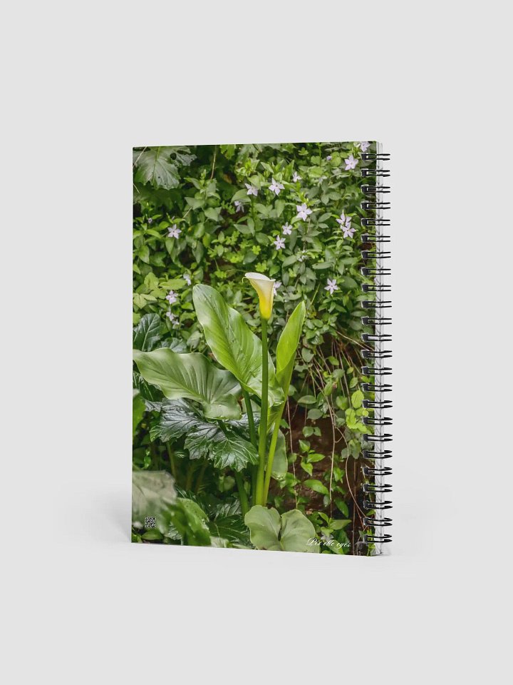 📘 Notebook Collection PURE – Jardin du Rayol – Arum blanc product image (2)