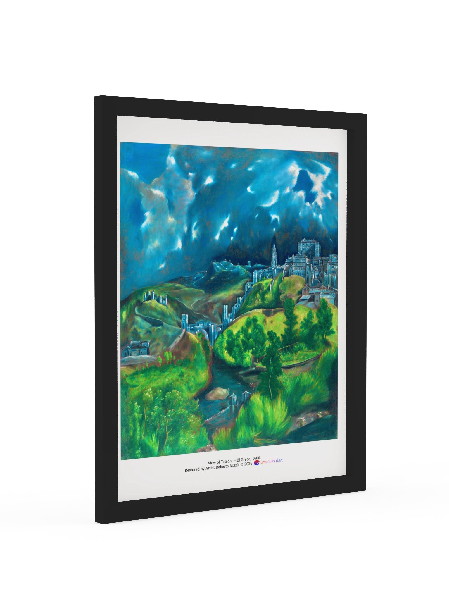 View of Toledo — Large Framed Matte Poster product image (2)