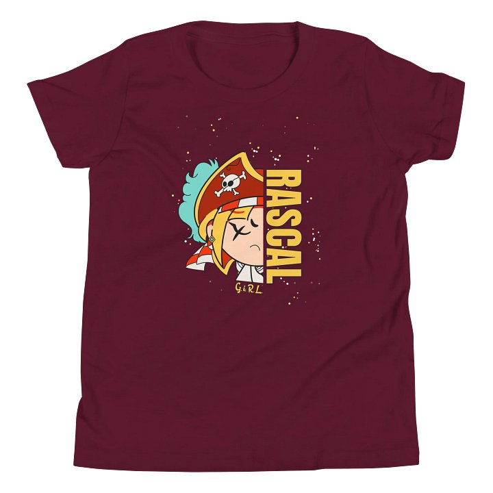 Gamer girl shirt - Rascal from Level Up series by G.i.R.L. youth product image (2)