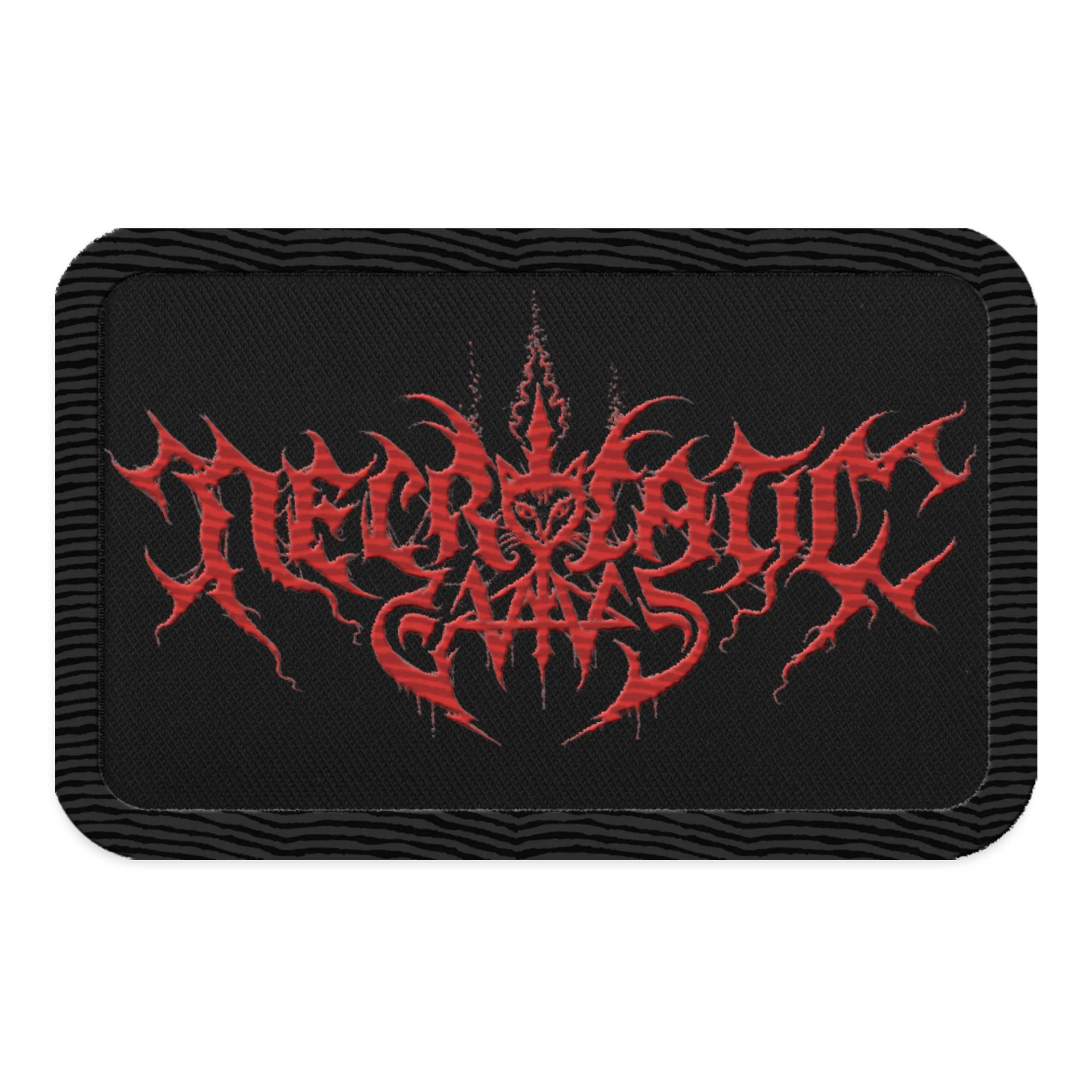 NecroCaticGames Embroidered Patch product image (1)
