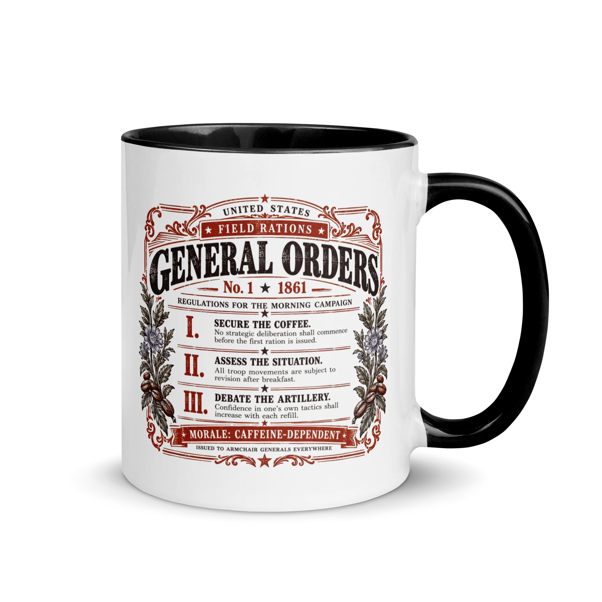 Civil War Field Rations Ceramic Mug product image (3)