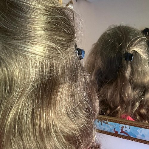 Styled and clip placed by yourngest grandson, H, who will be 4 in July.

My back shenanigans mean I cannot always get both of...