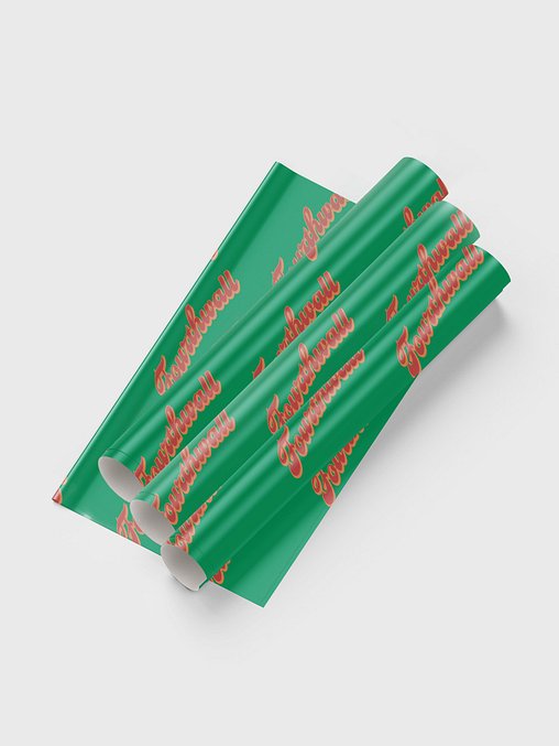 Photo showing Wrapping Paper Sheets (3)