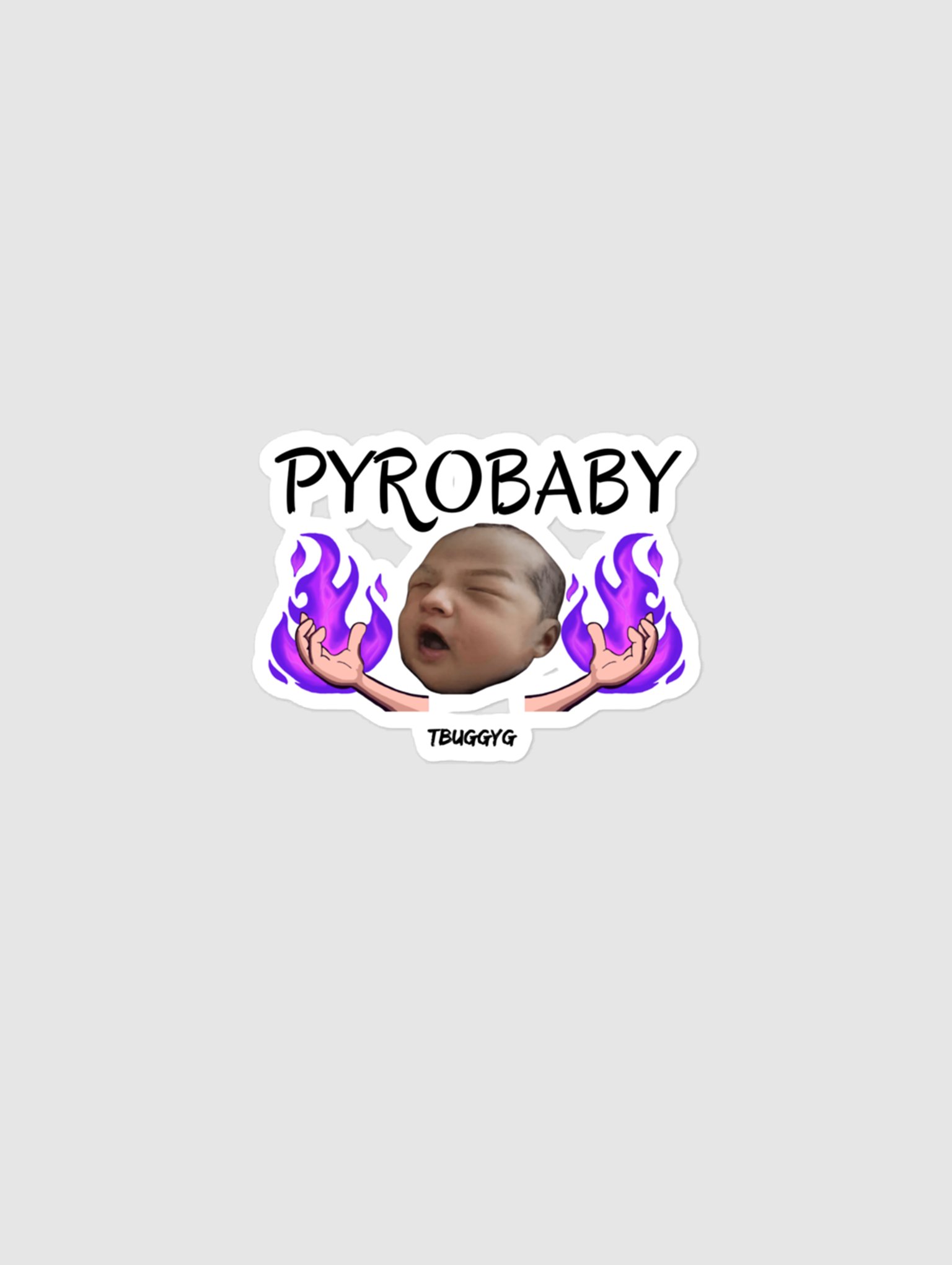 Pyrobaby sticker product image (1)