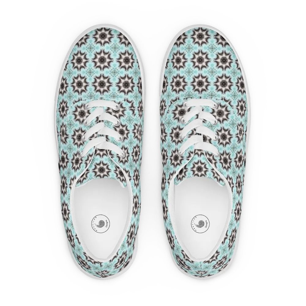 Symmetry in Bloom Canvas Shoes product image (7)