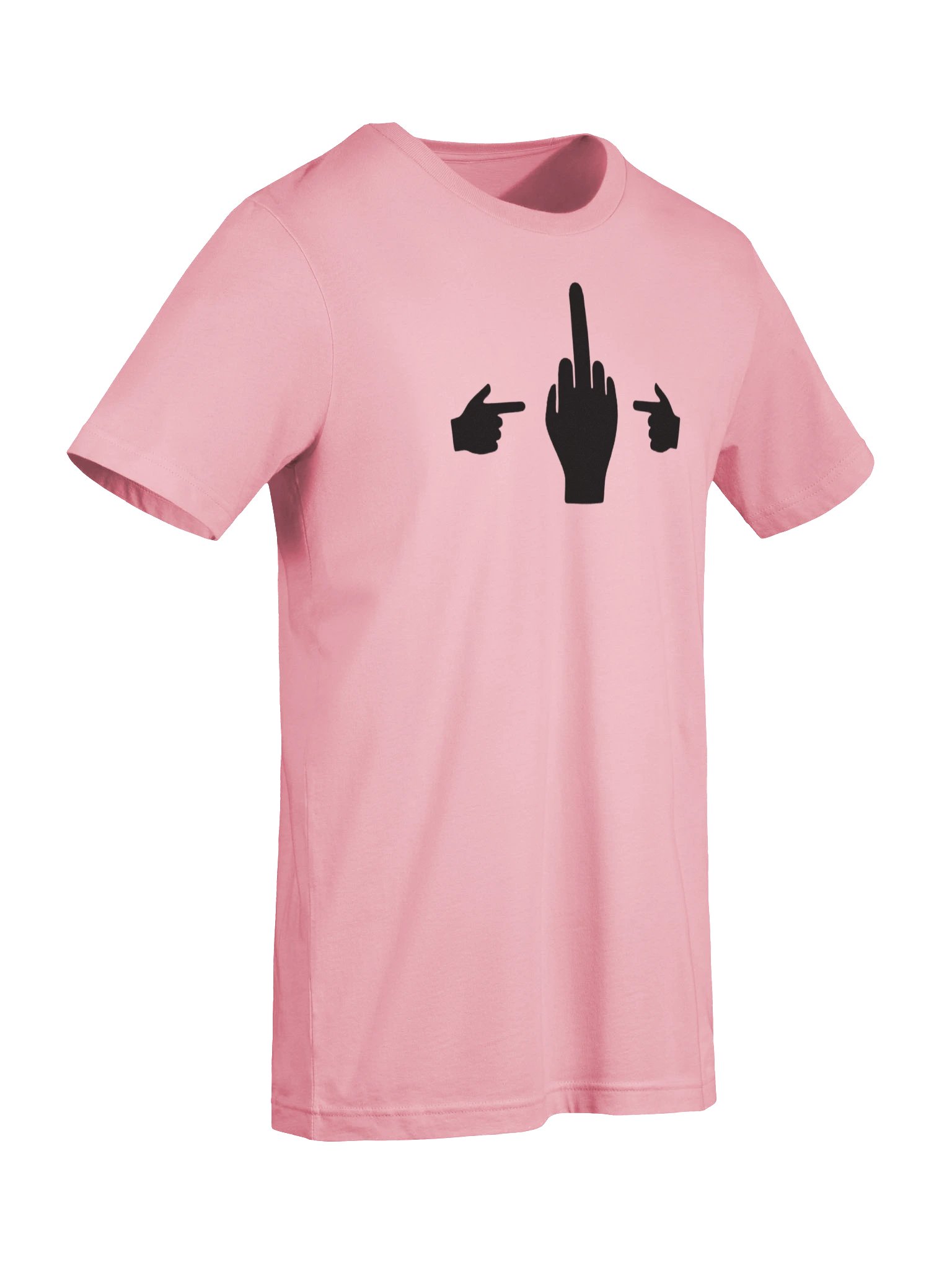 No Middle Finger Point ShopCo Black Unisex Tee product image (13)
