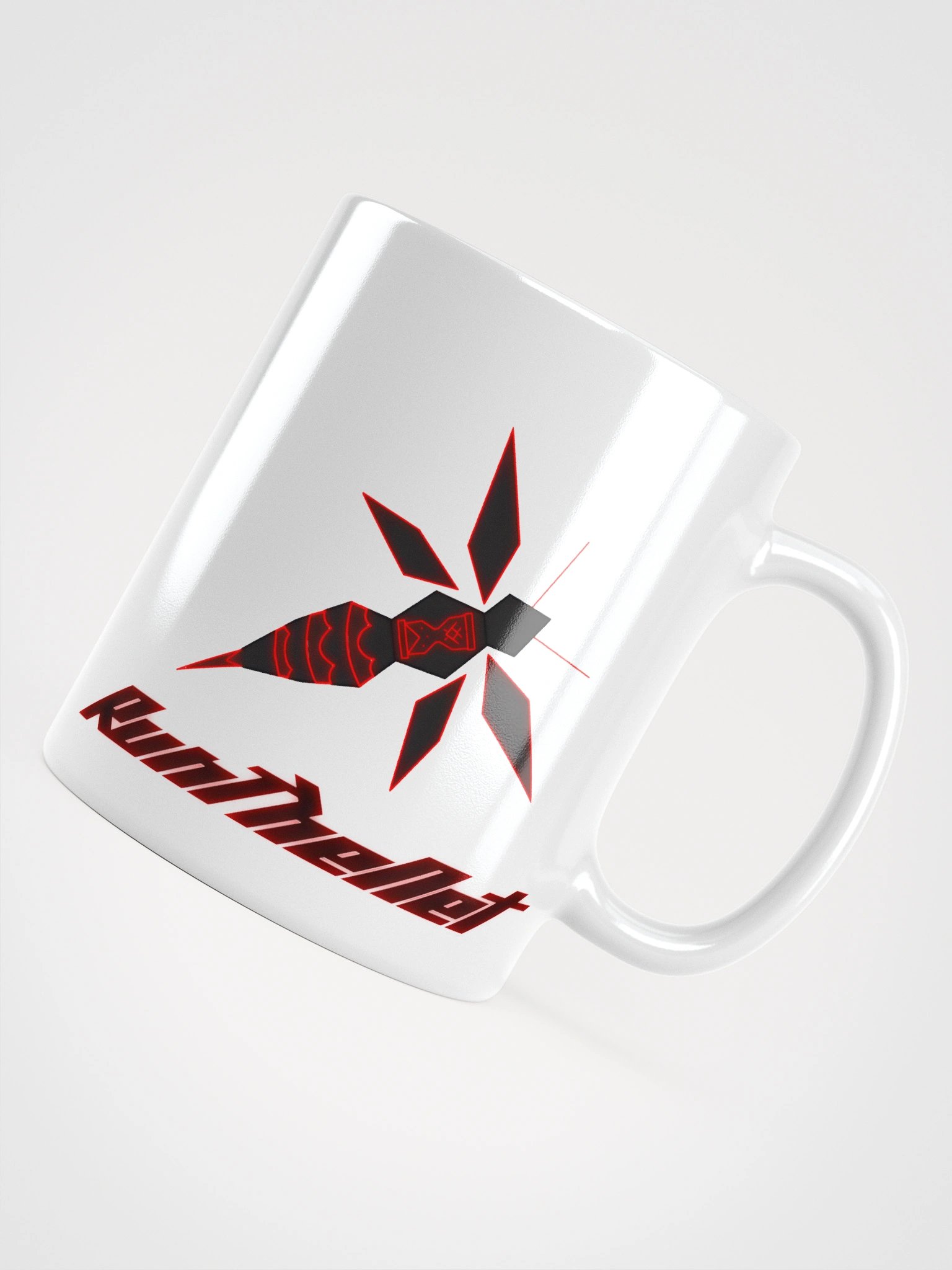 Run The Net Xyber Mug (White) product image (5)