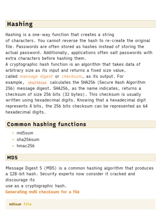 Hashing Cheat Sheets | V1 product image (2)