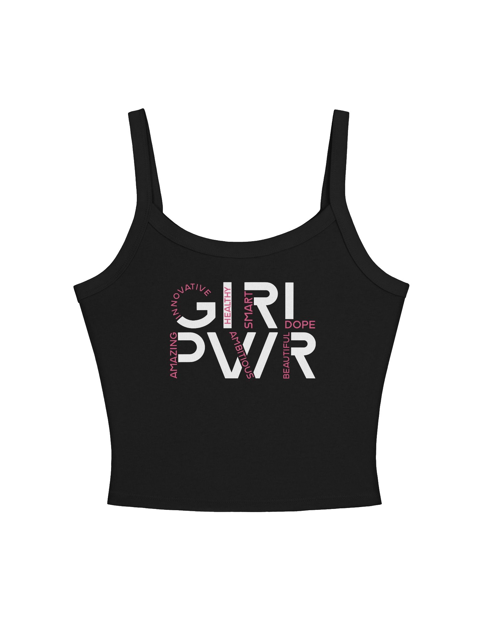 GIRL PWR Word Art Tank product image (5)