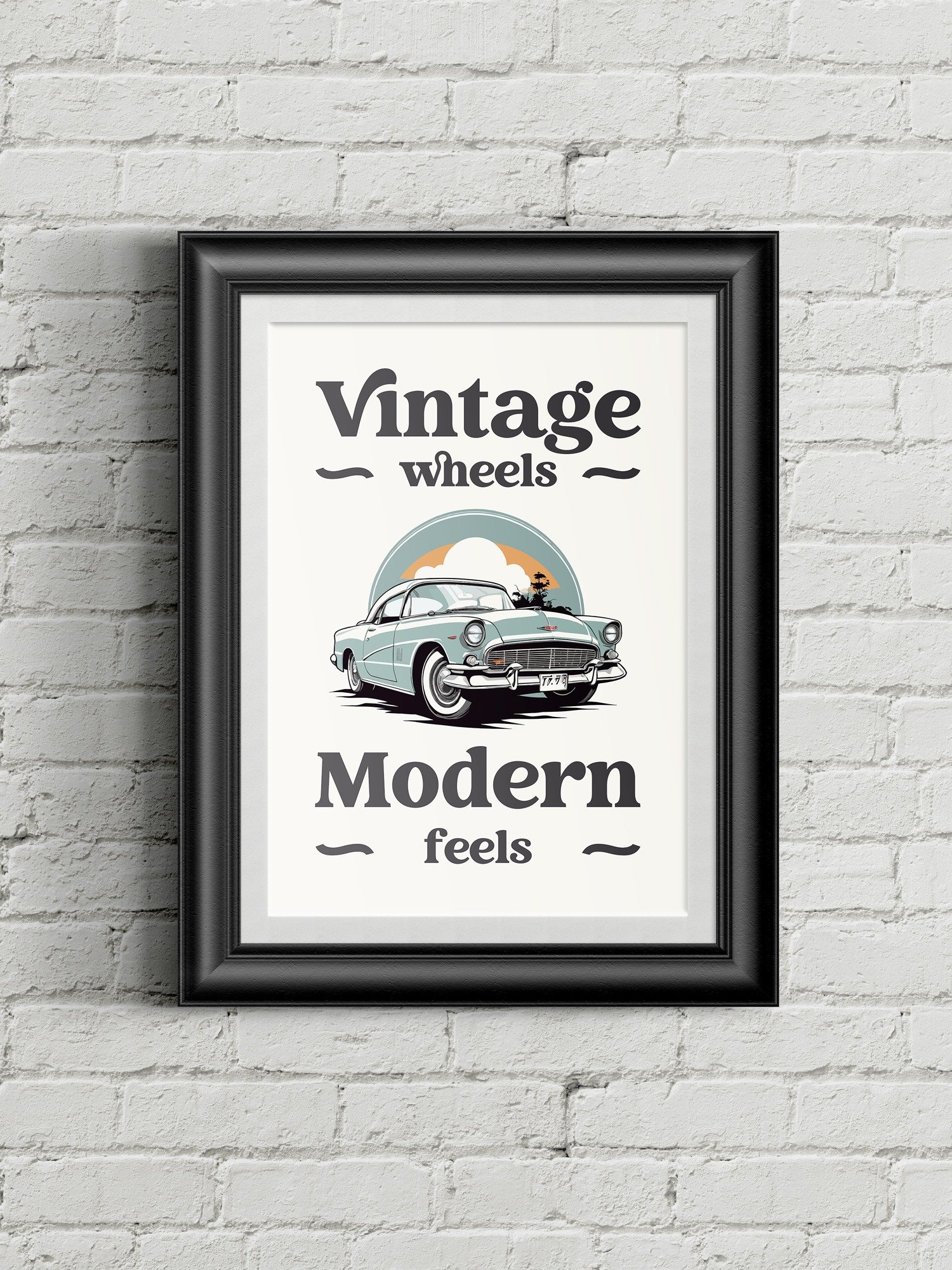 Vintage wheels modern feels product image (2)