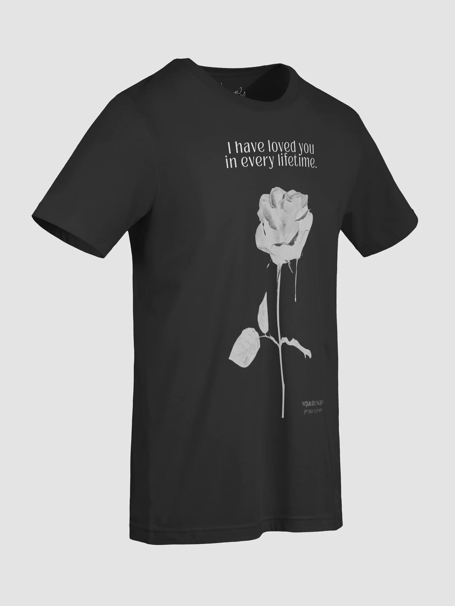 Separate Ways - Black Rose - T-Shirt product image (4)