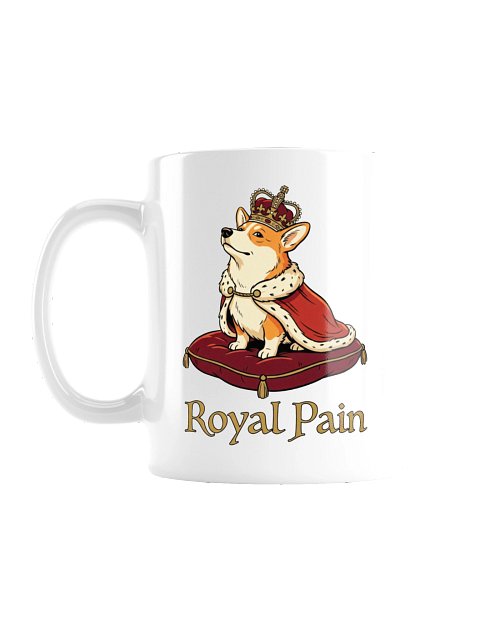 Royal Pain Corgi Mug