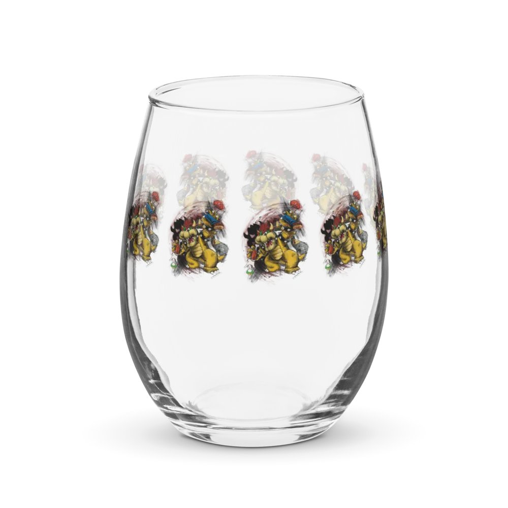 Bowser by StephyJ Stemless Wine Glass product image (3)