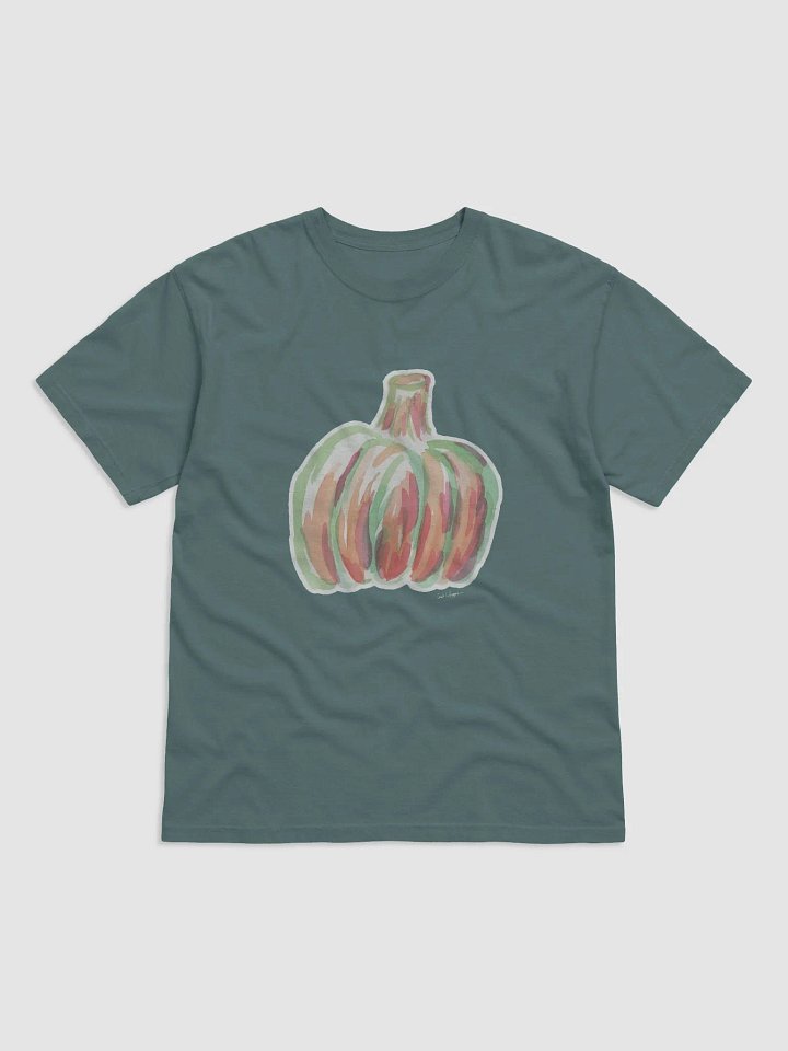 Watercolor Pumpkin Comfort Colors T-Shirt product image (3)