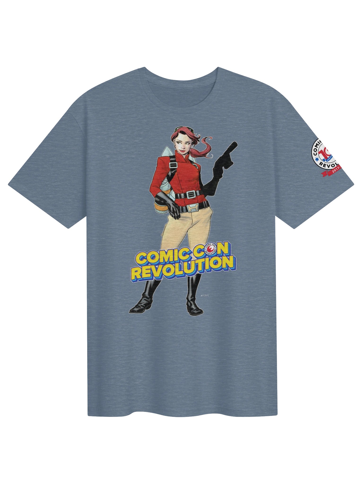 Comic Con Revolution 10th Anniversary Jetpack Jules 2022 Reissue Tee product image (8)