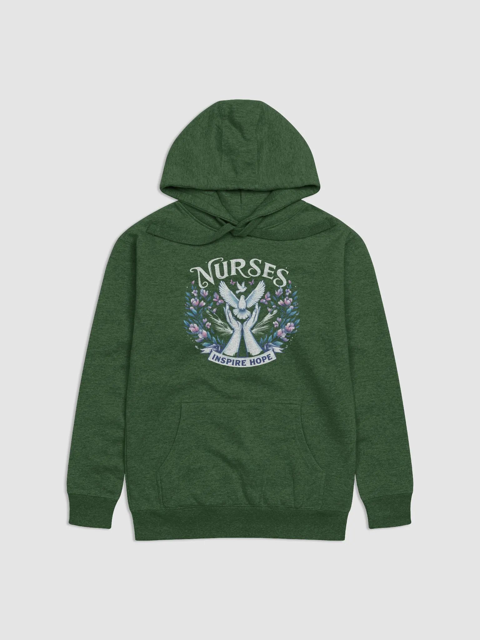 Nurse's Peaceful Embrace Hoodie product image (1)