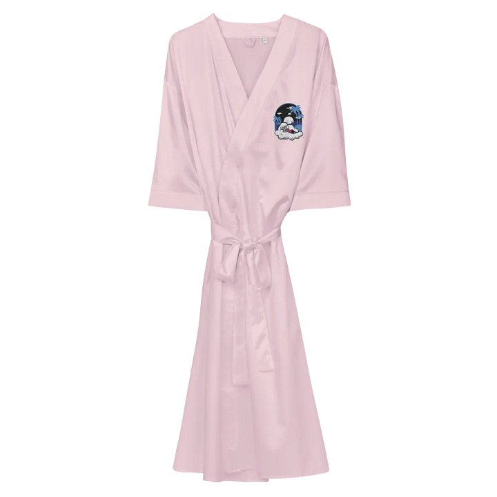 Cloudy Night Satin Robe Embroidered product image (2)