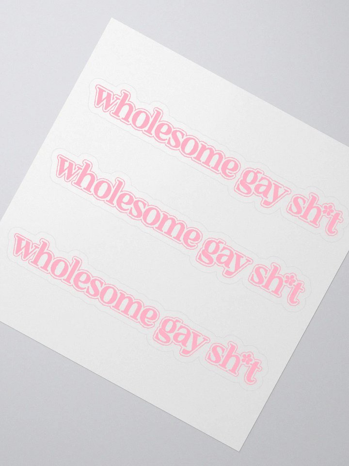 Wholesome Gay Stickers product image (2)