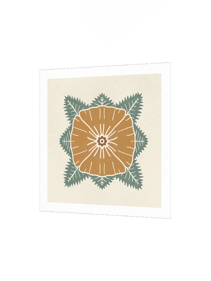 One Poppy ✷ Art Print product image (2)