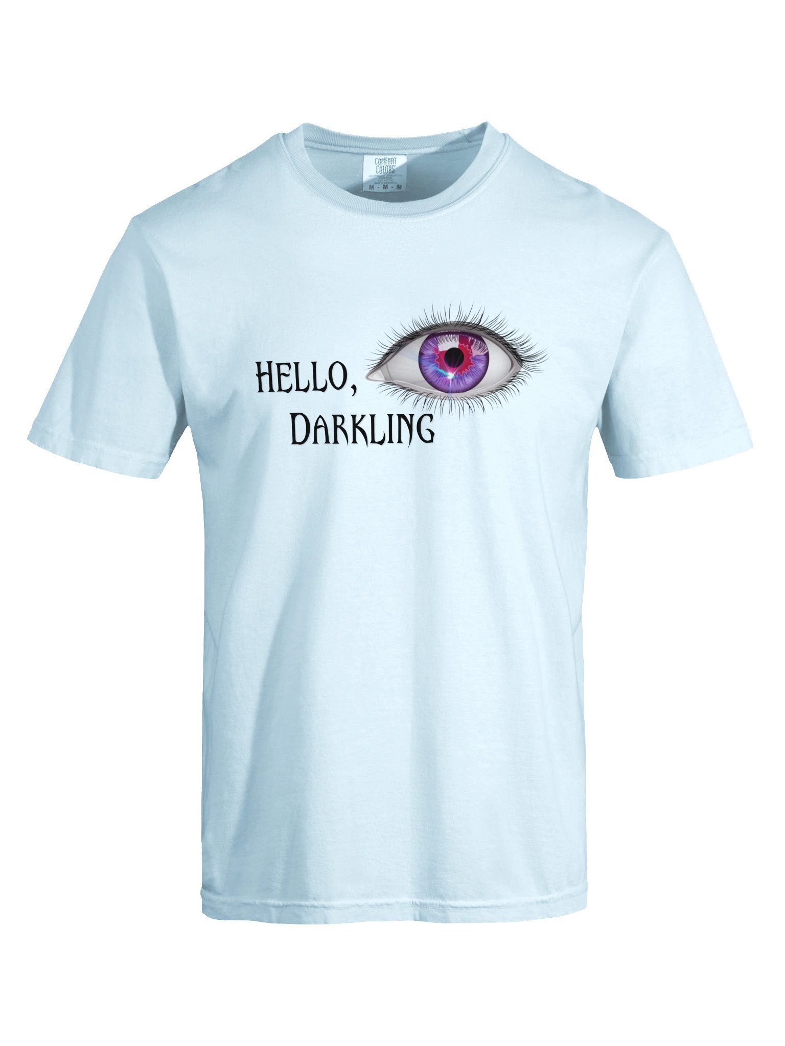 Hello, Darkling T-Shirt (LIGHT BLUE) product image (9)