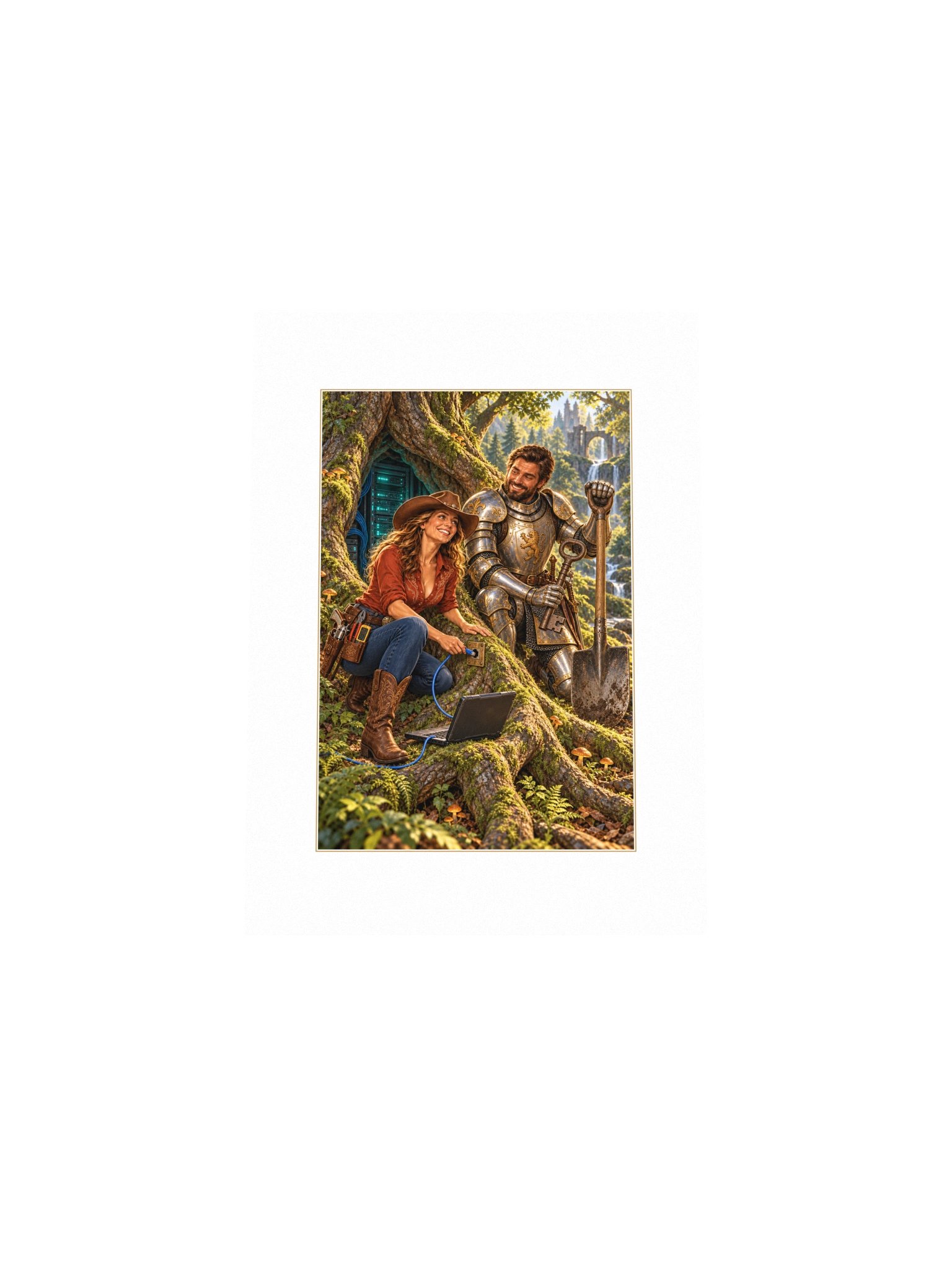 Root Access Small Art Print product image (4)