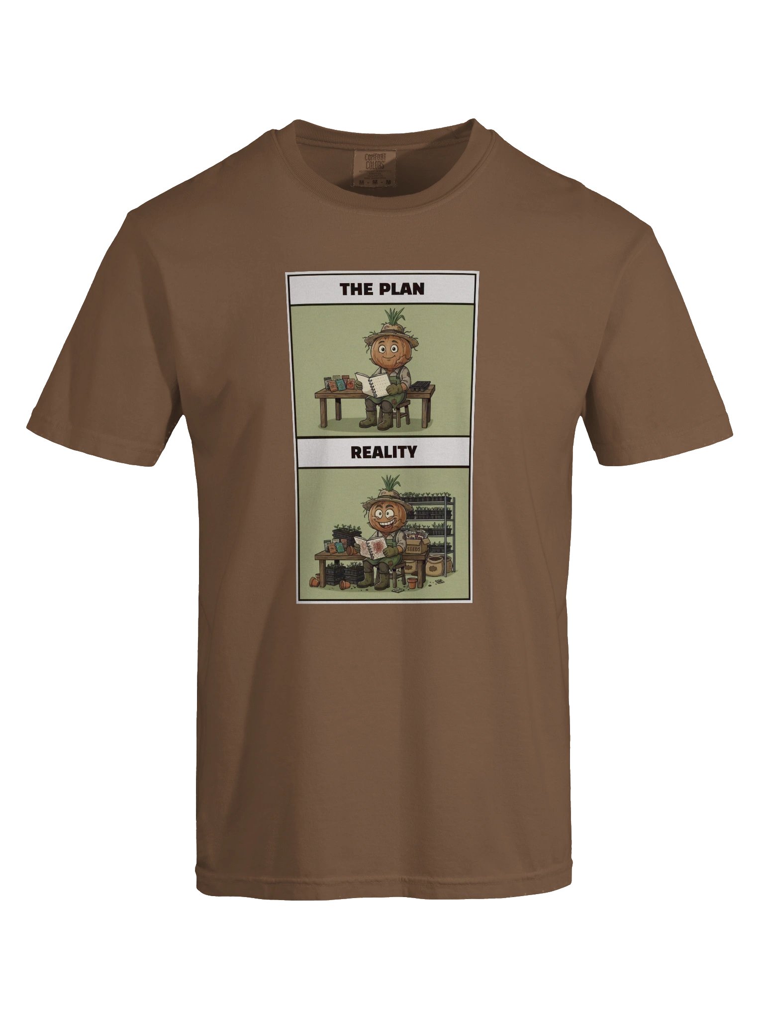 Garden Planning Chaos Comic T-Shirt product image (4)