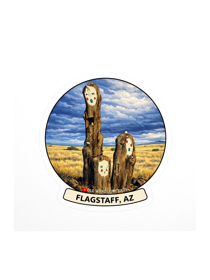 The Watchers Flagstaff, AZ Sticker product image (1)