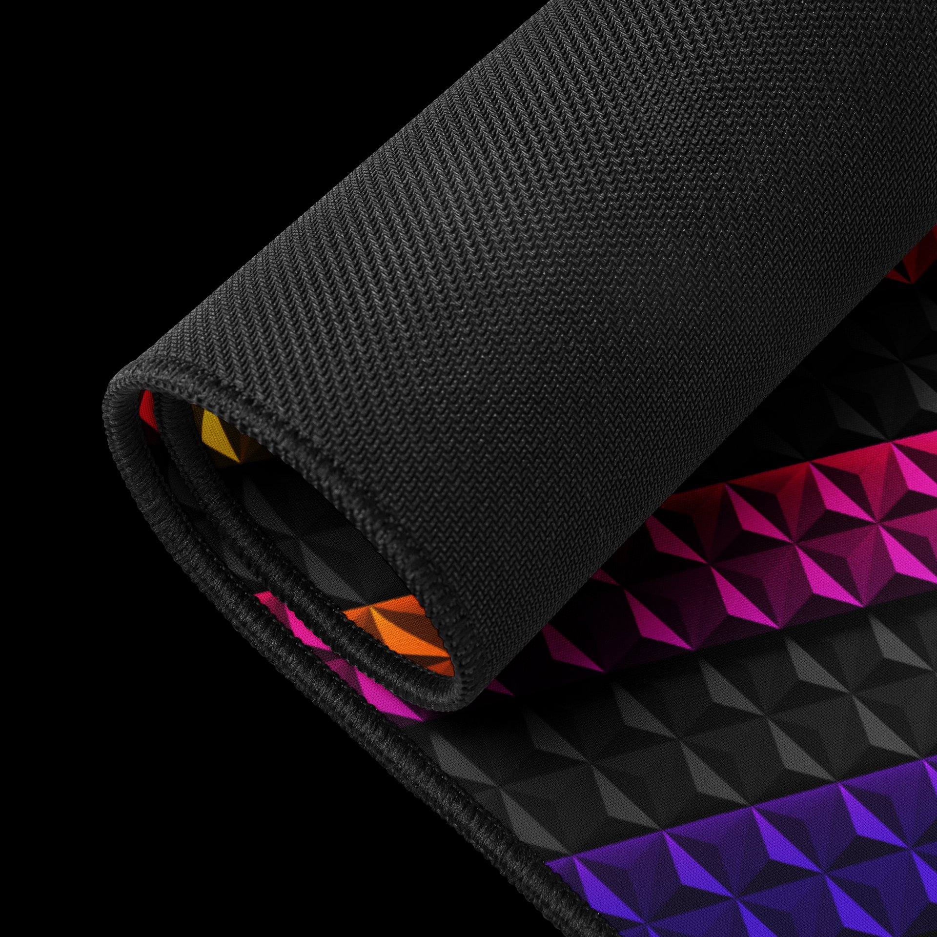 Geodesic Sunset - Desk Mat product image (7)