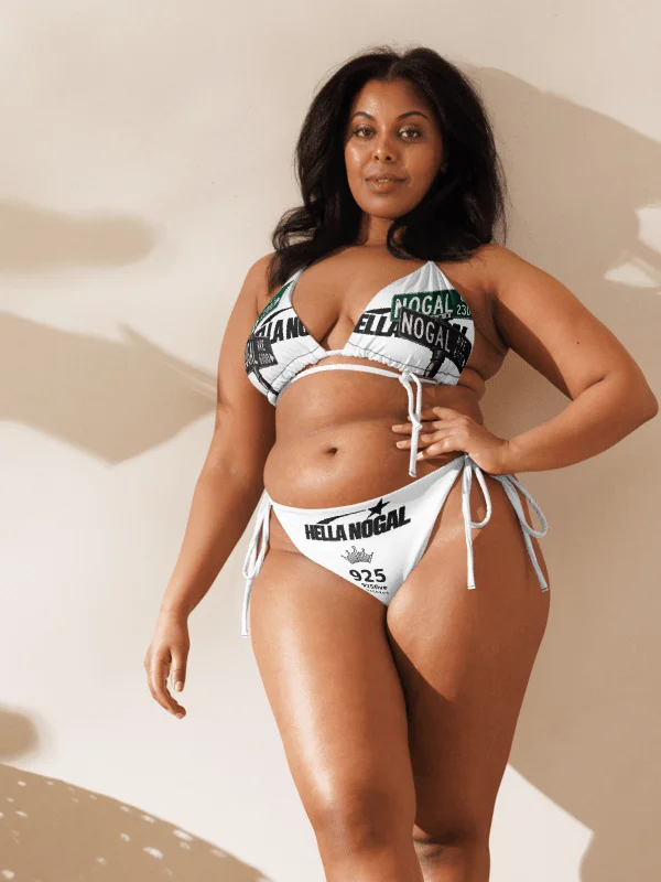 Trap Spot Bikini — White product image (3)