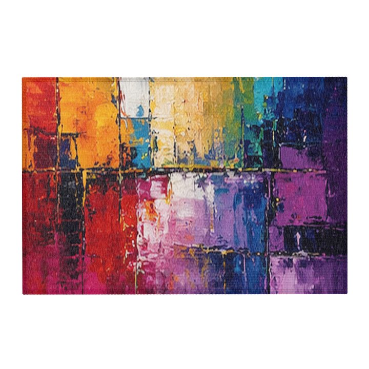 Distressed and Colorful - The Rug product image (2)