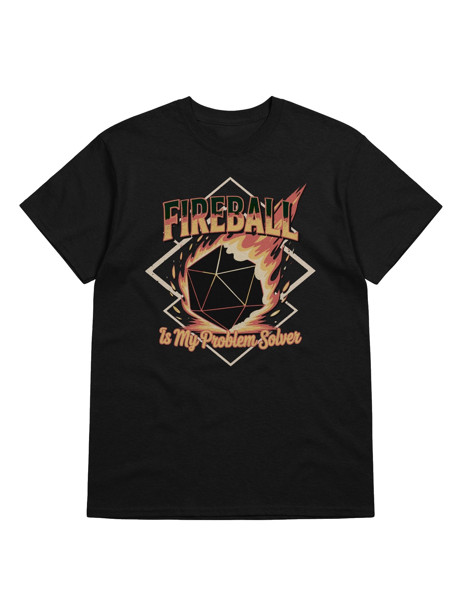 DnD Fireball T-shirt product image (5)