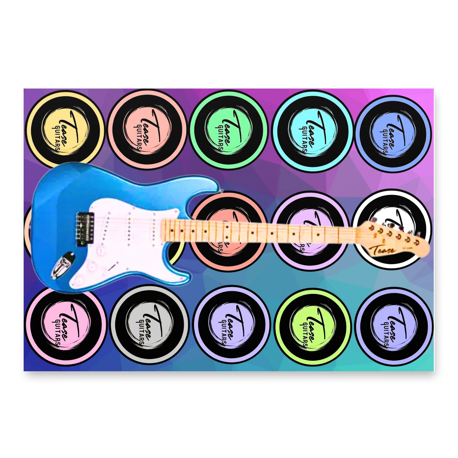 Tease Guitars Wrapping Paper product image (3)