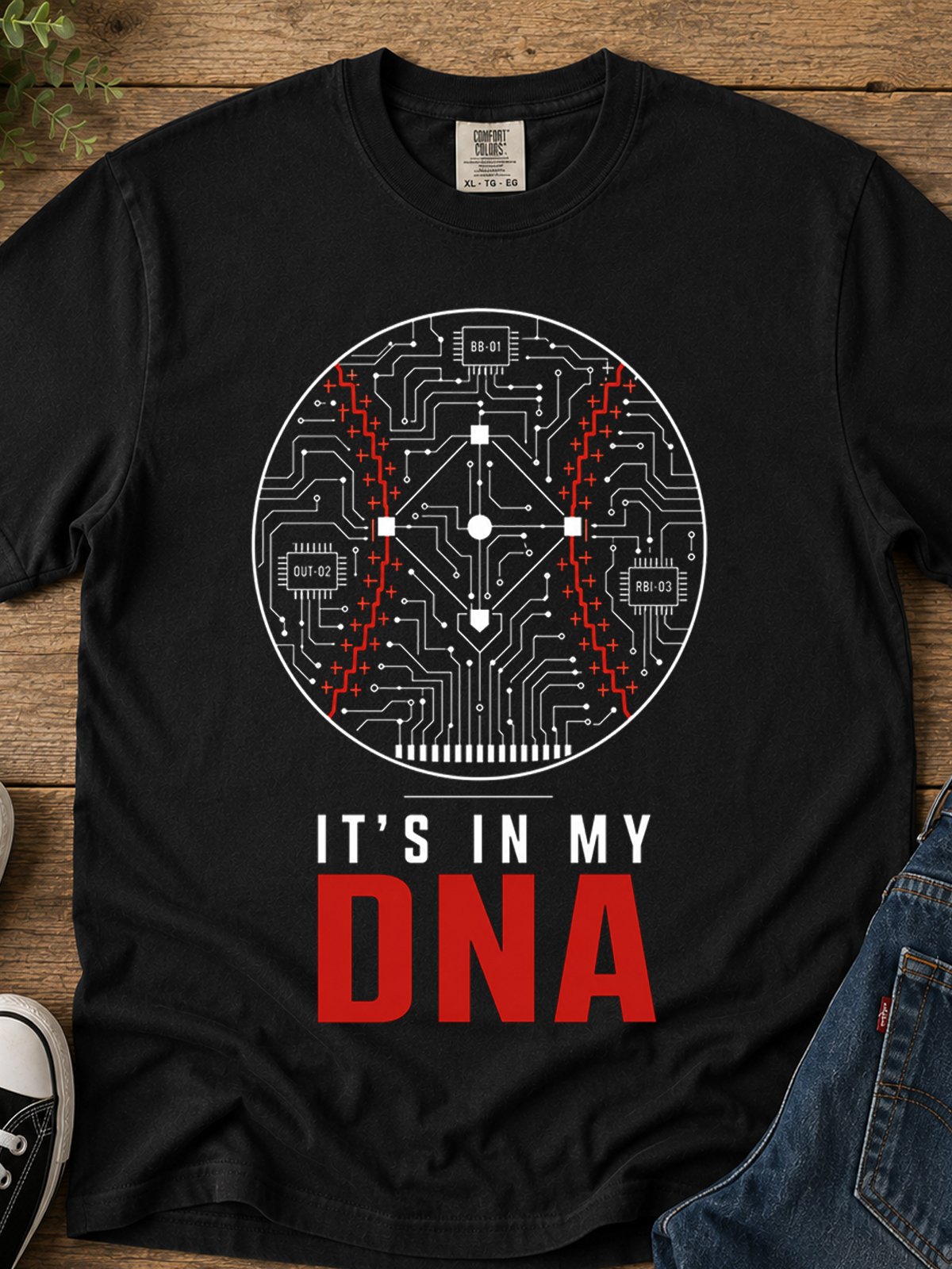 It’s in My DNA Baseball Unisex T-shirt product image (5)