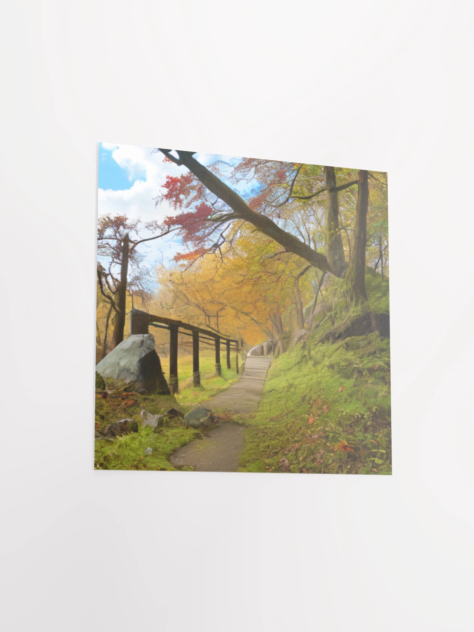 Autumn Pathway Serenity Poster product image (12)