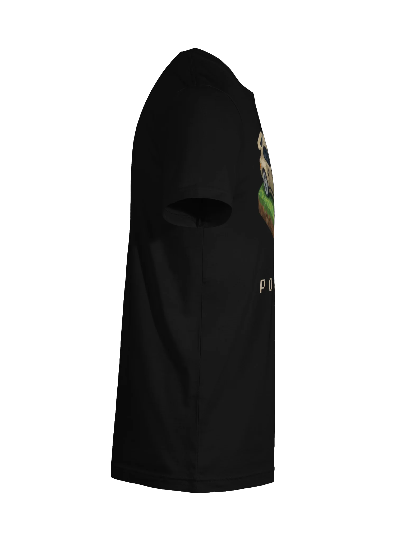 Grey Porsche 964 Ruf Automobile Ultimate "Wolf" Voxel Art Shirt (Pixel, Retro, Minecraft) product image (12)