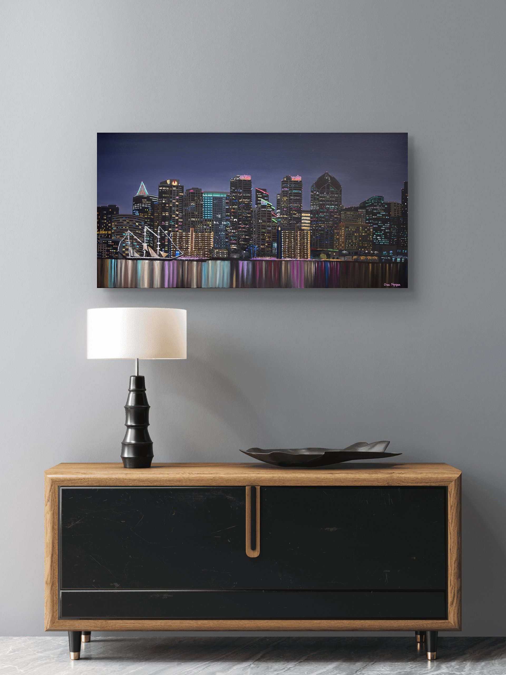 Goodnight San Diego - Canvas Print product image (8)