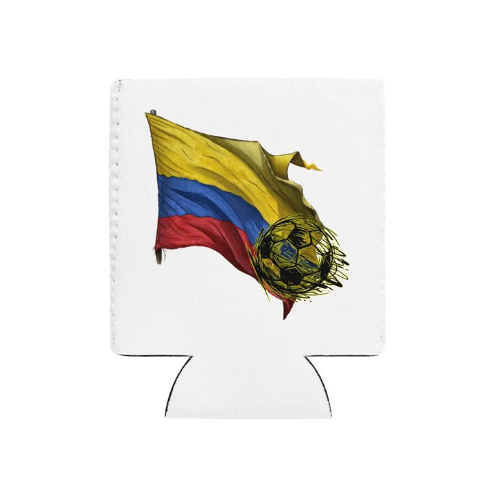 Colombian Flag Soccer Coozie product image (1)