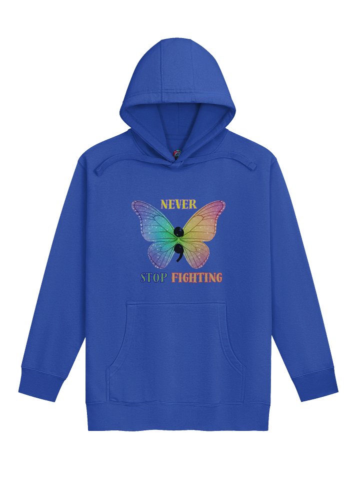 Never Stop Fighting Unisex Hoodie product image (5)