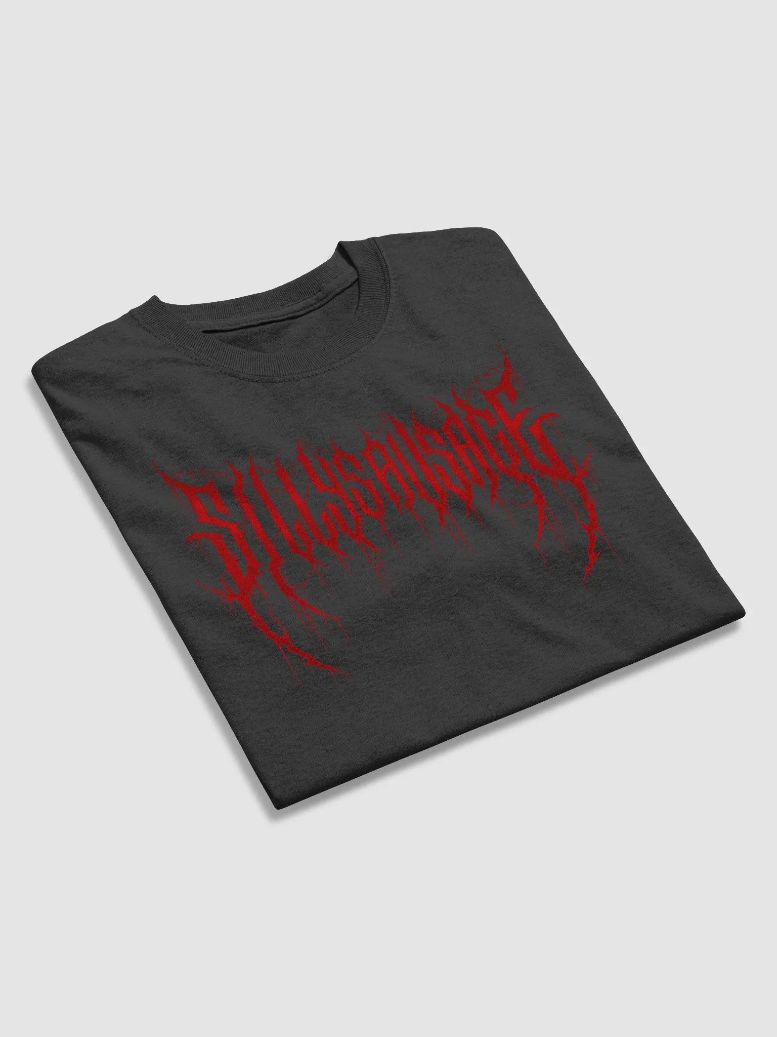 Sillysau5age Deathmetal T-Shirt (red) product image (3)
