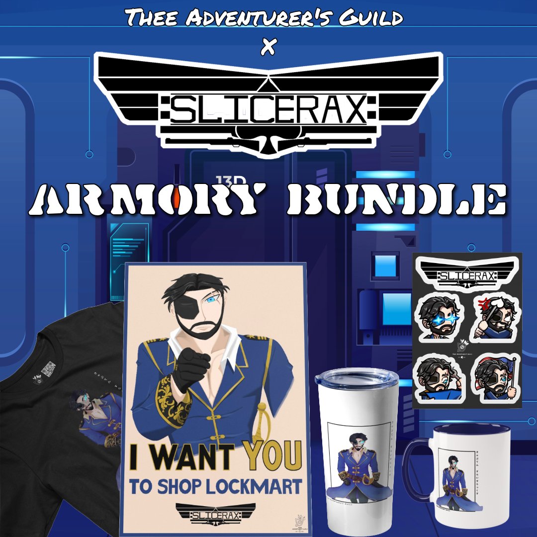 Captain Slicerax Merch Armory Bundle product image (1)