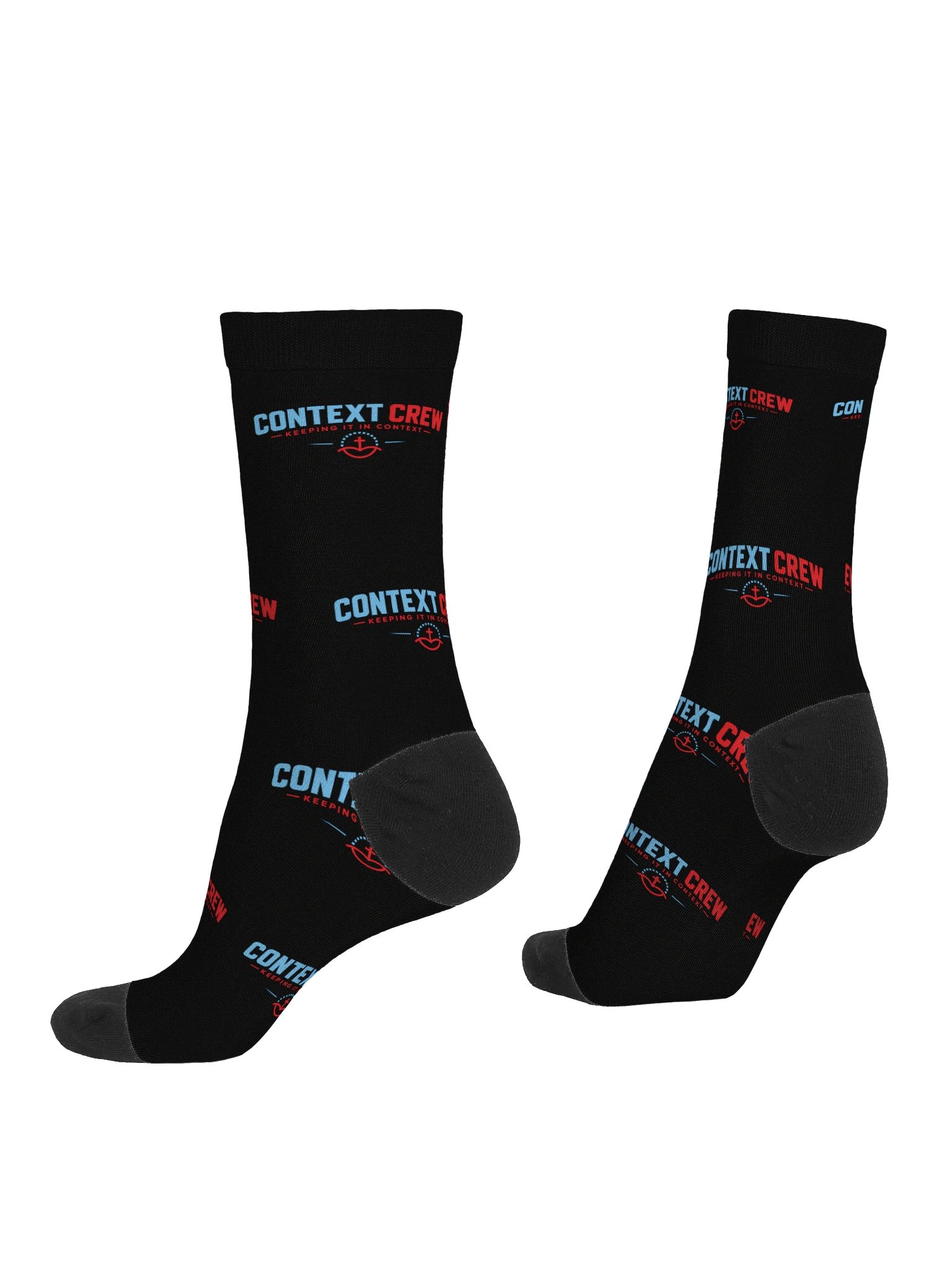 Context Crew Pattern Crew Socks product image (4)